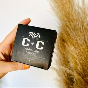 NEW MOLR C+ C Whitening Factory Coconut & Carbon Charcoal Whitening Powder